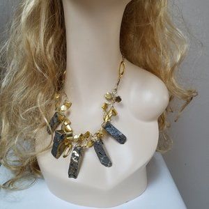Agate Gold Necklace
